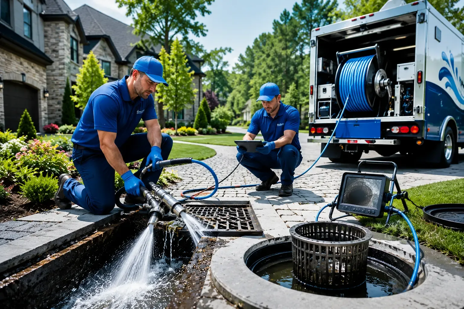 Local outdoor drain cleaning professionals in West Burlington, NY